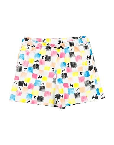 MSGM Shorts & Bermuda White 100% Cotton