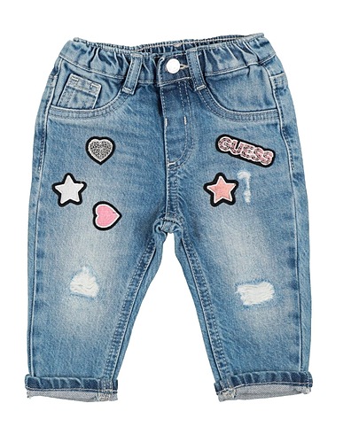 GUESS Pantalones vaqueros Azul marino 100% Algodón