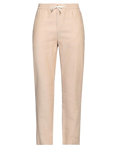 SCOTCH & SODA BOTTOMWEAR Beige 78% Cotton, 22% Linen