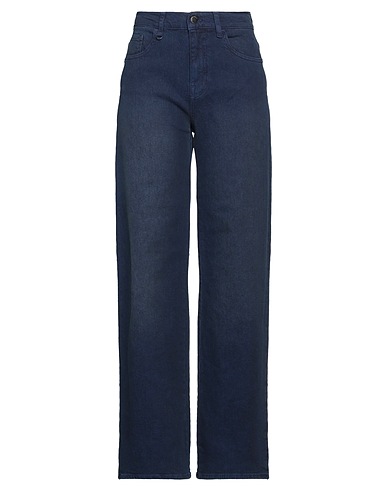 EMPORIO ARMANI Denim trousers Blue 98% Cotton, 2% Elastane