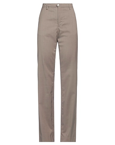 BRIGLIA 1949 Casual trouser Khaki 54% Virgin Wool, 45% Polyester, 1% Elastane