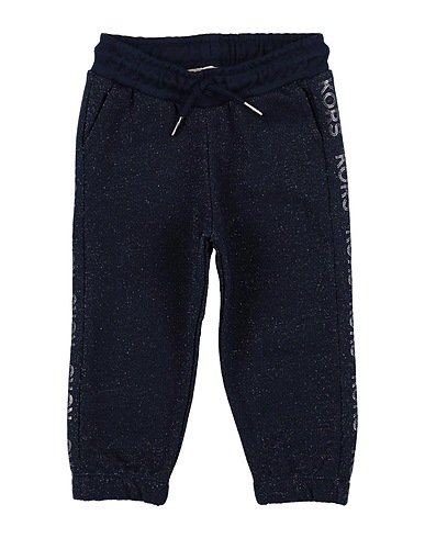 MICHAEL KORS KIDS Casual pants Navy 91% Cotton, 9% Metallic fiber