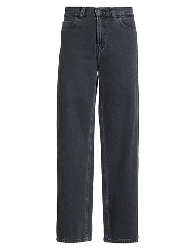 CARHARTT Denim trousers Black 100% Organic cotton