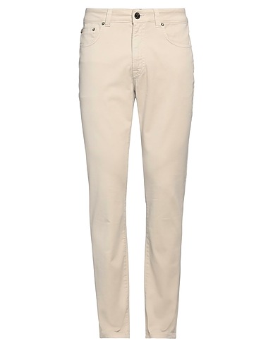 DEVORE INCIPIT Pantalone Beige 97% Cotone, 3% Elastan