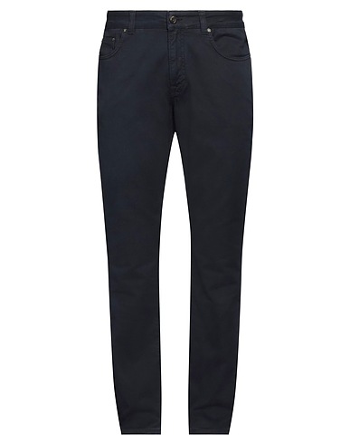 DEVORE INCIPIT Pantalone Blu notte 97% Cotone, 3% Elastan