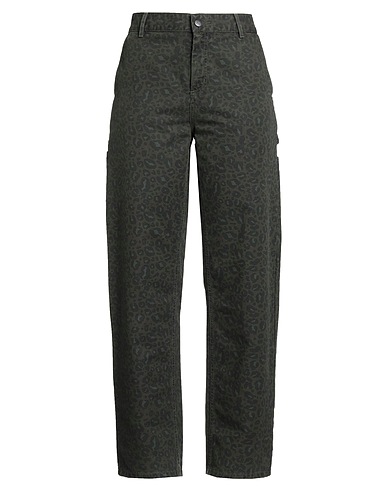 CARHARTT Casual pants Military green 100% Cotton