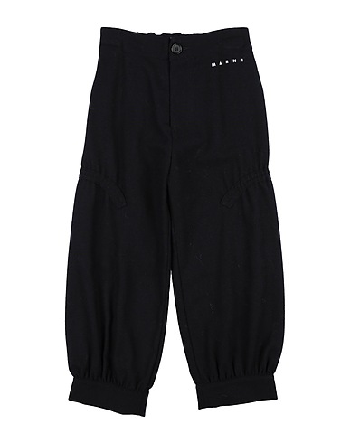 MARNI Casual pants Midnight blue 60% Wool, 30% Polyester, 10% Rayon