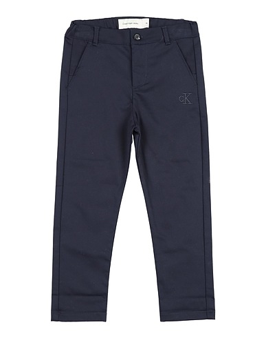 CALVIN KLEIN JEANS Casual trouser Midnight blue 98% Cotton, 2% Elastane
