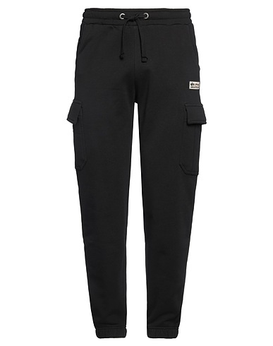 ALPHA INDUSTRIES Casual pants Black 100% Organic cotton