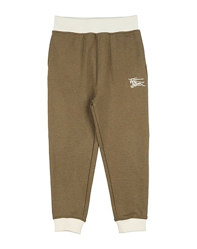 BURBERRY Casual trouser Military green 100% Cotton, Elastane