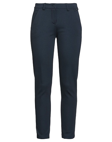 MASSIMO REBECCHI Casual pants Midnight blue 65% Viscose, 30% Polyamide, 5% Elastane
