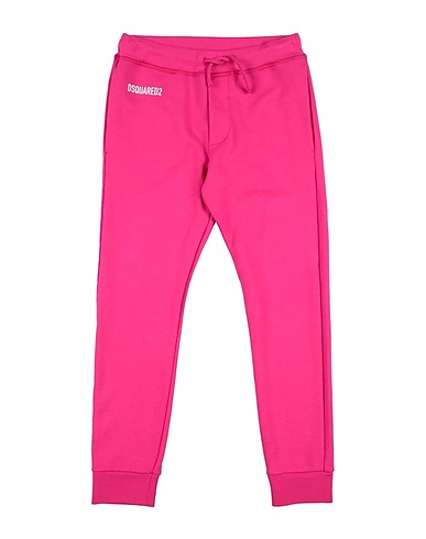 DSQUARED2 Casual trouser Fuchsia 100% Cotton, Elastane