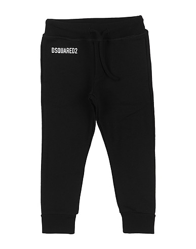 DSQUARED2 Pantalone Nero 100% Cotone, Elastan