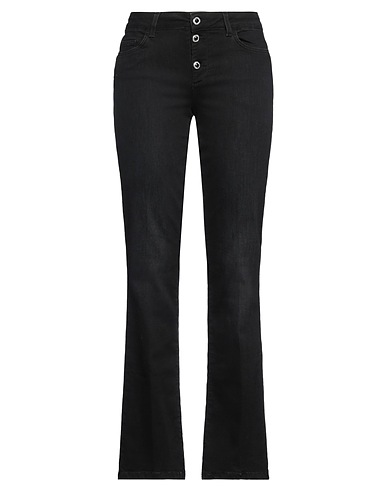 LIU •JO Bootcut Jeans Black 96% Cotton, 4% Elastane