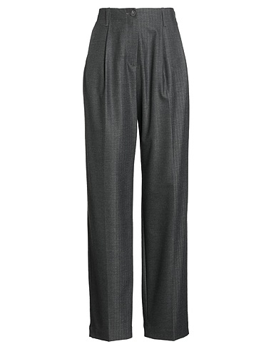 MOMONÍ Casual pants Charcoal 66% Polyester, 32% Viscose, 2% Elastane