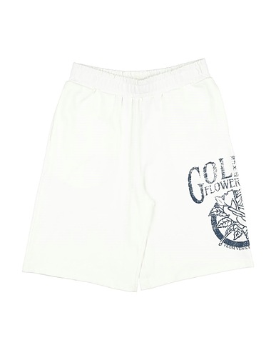 GOLDEN GOOSE Shorts & Bermuda Bianco 100% Cotone