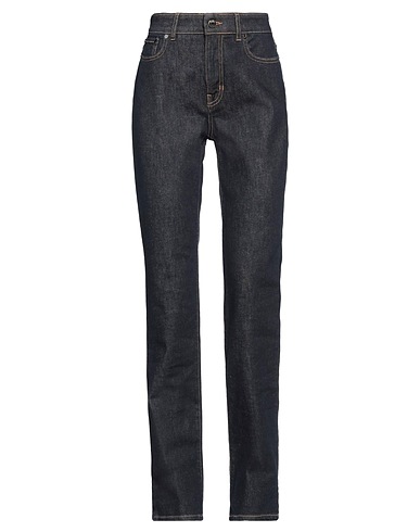 MAX MARA STUDIO Denim pants Blue 98% Cotton, 2% Elastane