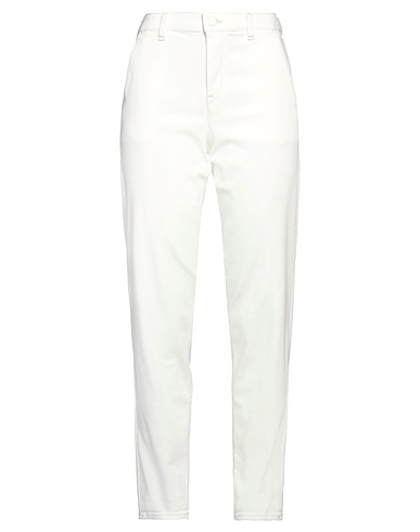 EMPORIO ARMANI Denim trousers White 58% Cotton, 27% Polyester, 13% Viscose, 2% Elastane