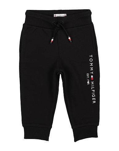 TOMMY HILFIGER Casual trouser Black 100% Cotton