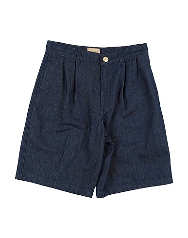 GUCCI Denim shorts Blue 74% Cotton, 26% Hemp