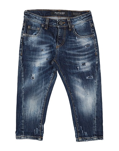 PATRIÒT Denim trousers Blue 98% Cotton, 2% Elastane