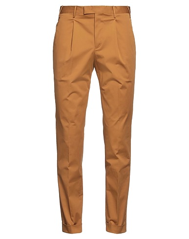 PT Torino Casual trouser Mustard 95% Cotton, 5% Elastane