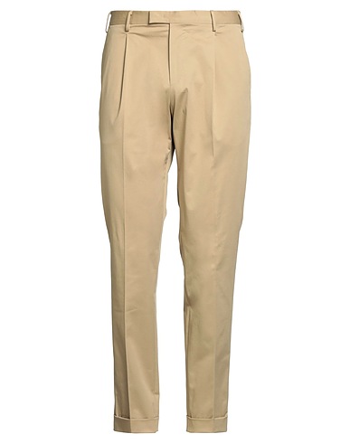 PT Torino Casual trouser Beige 95% Cotton, 5% Elastane