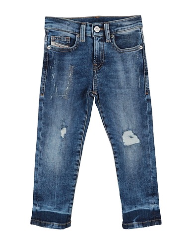 DIESEL Denim trousers Blue 99% Cotton, 1% Elastane