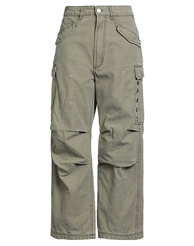 MAX&Co. Denim pants Military green 100% Cotton