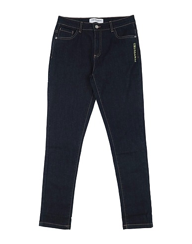TRUSSARDI JUNIOR Denim trousers Blue 94% Cotton, 4% Polyester, 2% Elastane