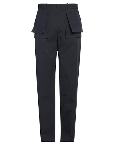 HELMUT LANG Casual trouser Midnight blue 75% Cotton, 25% Nylon