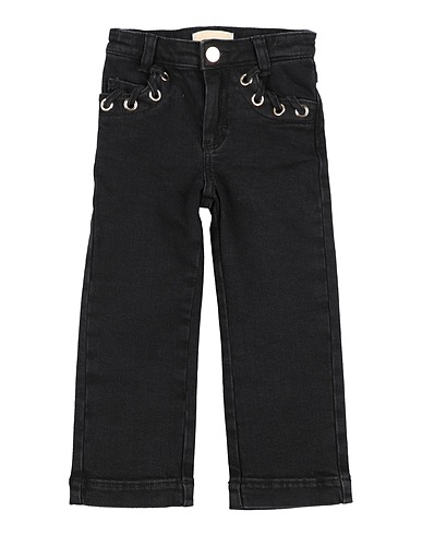 MICHAEL KORS KIDS Denim pants Black 99% Cotton, 1% Elastane