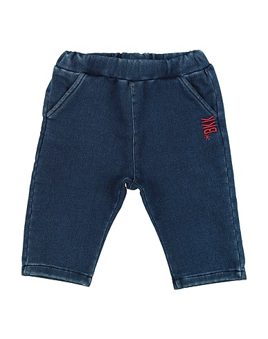 BIKKEMBERGS Pantalone Blu 77% Cotone, 22% Poliestere, 1% Elastan
