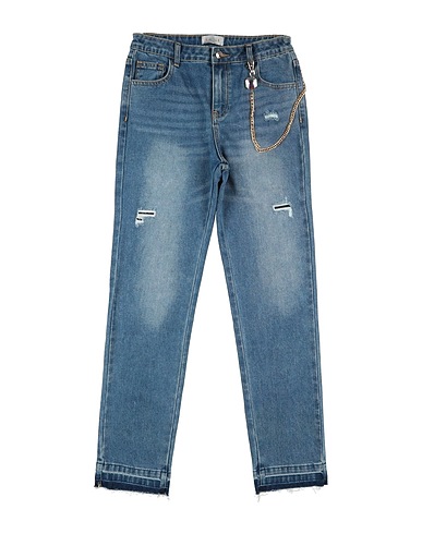 GAëLLE Paris Denim pants Blue 98% Cotton, 2% Elastane