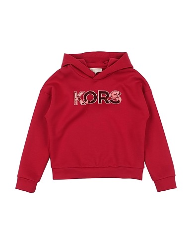 MICHAEL KORS KIDS Sweatshirt Red 72% Polyester, 24% Viscose, 4% Elastane