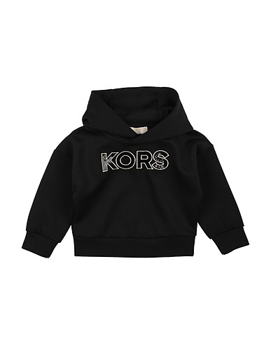 MICHAEL KORS KIDS Felpa Nero 72% Poliestere, 24% Viscosa, 4% Elastan