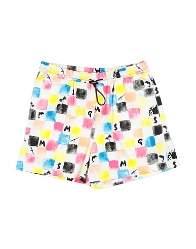 MSGM Shorts & Bermuda White 100% Cotton