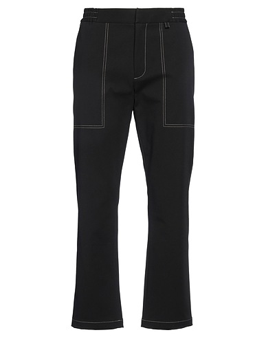 HELMUT LANG Casual trouser Black 93% Cotton, 7% Elastane