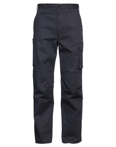 THEORY Casual trouser Midnight blue 97% Cotton, 3% Elastane