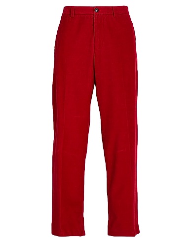 MAISON MARGIELA Casual pants Red 100% Cotton