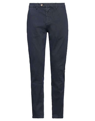 ENJOY Casual trouser Navy blue 98% Cotton, 2% Elastane