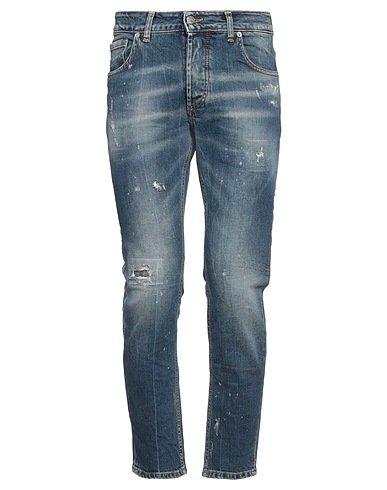 LABELROUTE Denim pants Blue 98% Cotton, 2% Elastane
