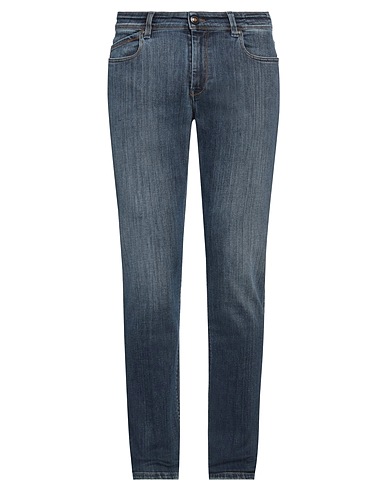 RE_HASH Pantaloni jeans Blu 95% Cotone, 3% Poliestere, 2% Elastan