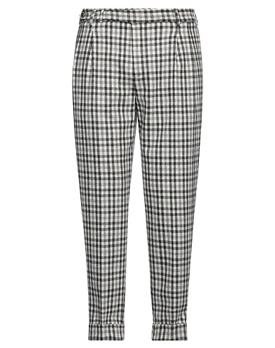 PT Torino Повседневные брюки Тёмно-серый 90% Натуральная шерсть, 8% Кашемир, 2% Эластан