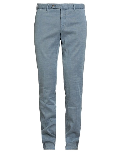 PT Torino Denim pants Slate blue 64% Linen, 34% Cotton, 2% Elastane