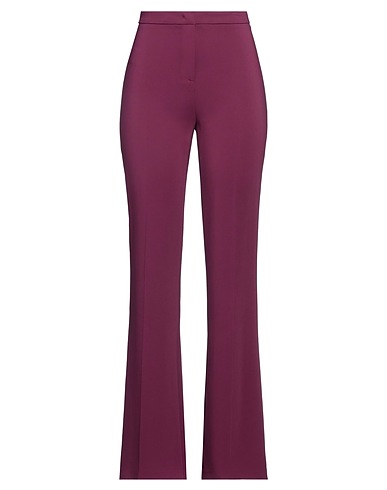 PINKO Casual pants Plum 97% Viscose, 3% Elastane