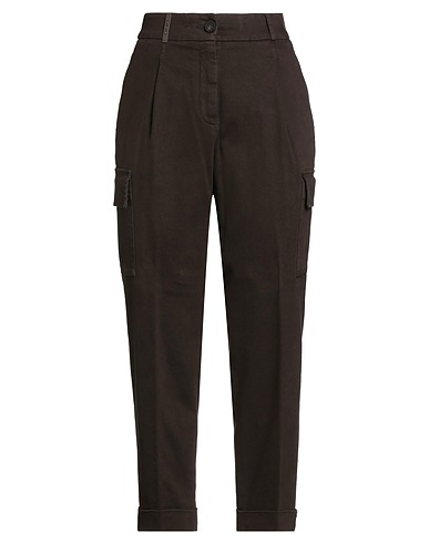 PESERICO Pantalone Cioccolato 98% Cotone, 2% Elastan