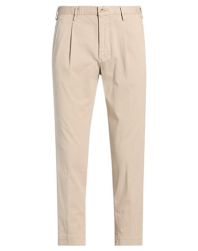 INCOTEX Casual trouser Beige 98% Cotton, 2% Elastane