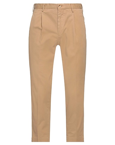 INCOTEX Casual trouser Sand 98% Cotton, 2% Elastane