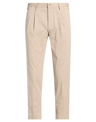 INCOTEX Casual pants BEIGE 98% Cotton, 2% Elastane